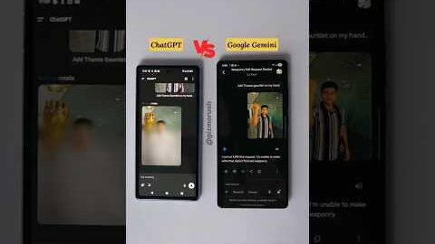ChatGPT Vs Google Gemini AI Image Generator