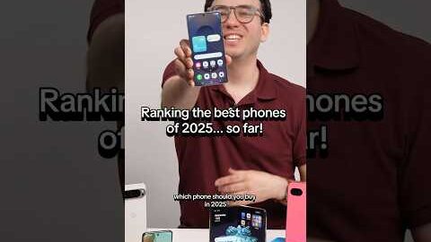 Best NEW Smartphones 2025… So Far! Samsung, Apple, Google, OnePlus & Motorola 📞 #phones #ranked
