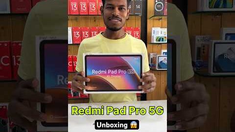 REDMI PAD PRO 5G//😱UNBOXING VIDEO 🔥😈#shorts #viralvideo #trend #trending #youtube