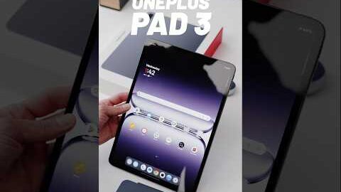 OnePlus Pad 3 UNBOXING + HANDS ON (Storm Blue)