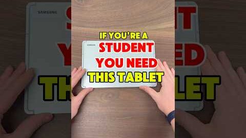 The BEST Tablet For College Students…