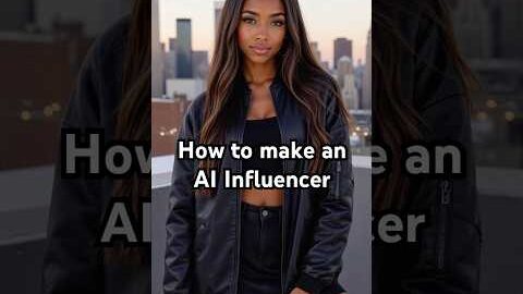 Create an AI Influencer in less than 60 seconds!