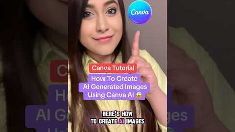 Canva Tutorial: How to Generate AI Images Using the New Canva Create Update!