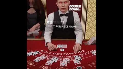 Dealer Caught Helping Players Win ! #blackjack #online