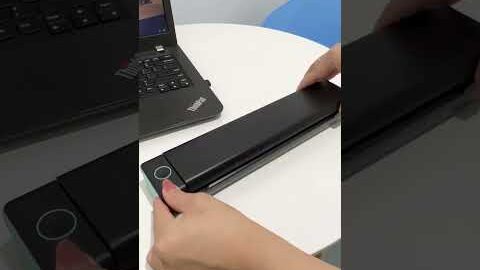 A portable printer that can be used in the office or in the car⁠#phomemo #a4printer #portableprinter