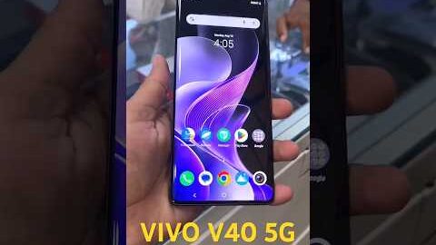 New VIVO V40 5G phone Quick Review Unboxing shorts video full curved display 5G phone #shorts #video