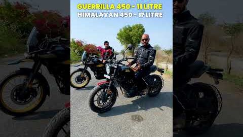 10 Key Differences between Royal Enfield Himalayan 450 and Guerrilla 450. Which one would you pick?