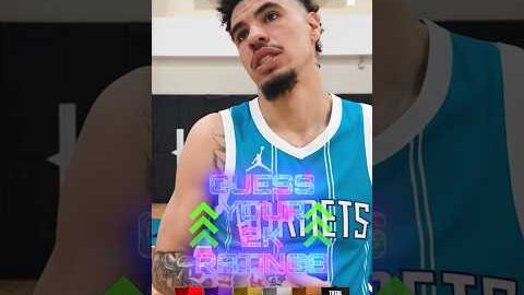 LaMelo guessing his 2K ratings 🤣