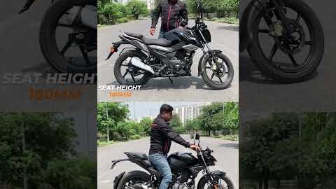 Here are the seat height differences between the Hero Xtreme 125R and the TVS Raider