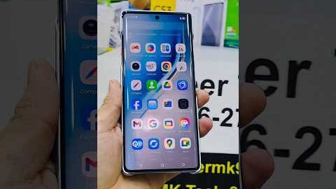 Tecno Camon 40 Pro | Curve 5G phone unboxing quick review short video #viralvideo