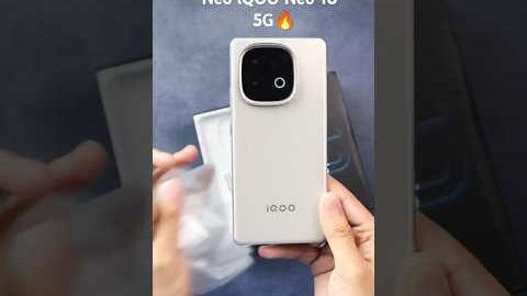 New iQOO Neo 10 5G phone under ₹21999* quick review short video #viralvideo