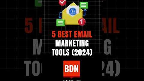 5 Best Email Marketing Tools 2024 #emailmarketing