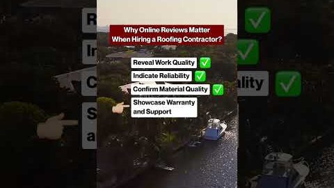 Why Online Reviews Are Key When Hiring a Roofer! 🏠✨ Check This First!