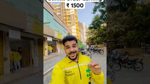 Blinkit Order Earning ₹1500💸 || #blinkitdeliveryjob #blinkitdeliveryboy #blinkitdailyearning