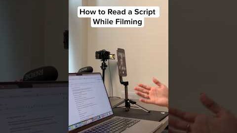 How to Read a Script While Filming | The Secret to Smooth & Professional Videos