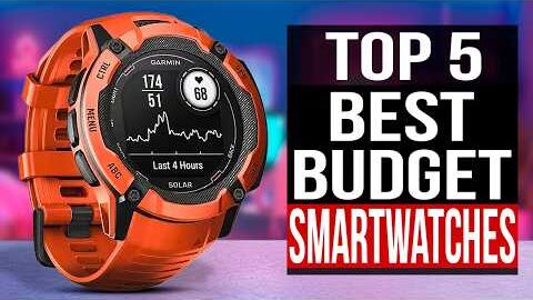 TOP 5: Best Budget Smartwatches 2025 [Affordable Great Wearable Tech!]