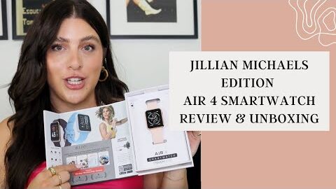 Jillian Michaels Edition Air 4 Smartwatch Review & Unboxing | iTOUCH Wearables