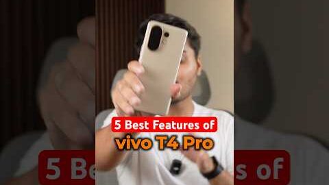 4 Best Features of Vivo T4 Pro #smartphone