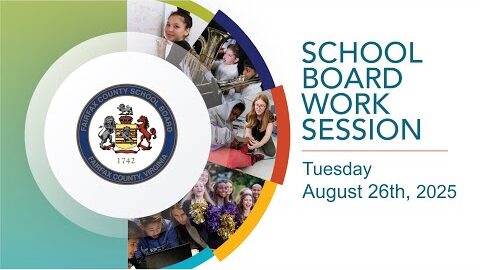 8/26/2025 – FCPS School Board Work Session