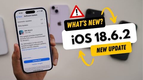 iOS 18.6.2 Released | What’s New? Urgent Update