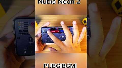 Nubia Neon 2 5G PUBG BGMI mobile test graphics Gyroscope Review #technology #review #pubgmobile #fyp