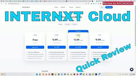 Internxt Cloud Storage Review (2023)