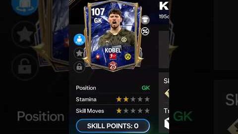 103 Kobel FC Mobile Review| TOTY Kobel FC Mobile Review #fcmobile #toty #fc25 #footballgame