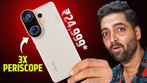 Vivo T4 Pro : Periscope Camera + 6500mAh BEAST @ ₹24,999🔥