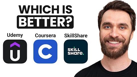 Best  Online Learning Platforms Compared – Udemy vs Coursera vs Skillshare (2025)