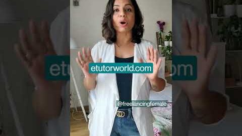 Earn Money 💰 as an online tutor with this website.
