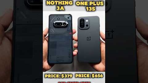Nothing Phone 3a vs OnePlus 13s SPEED TEST – The Winner DESTROYS the Competition!😱