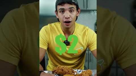 We Compared Cheap Fried Chicken To EXPENSIVE Fried Chicken! 🍗🍗