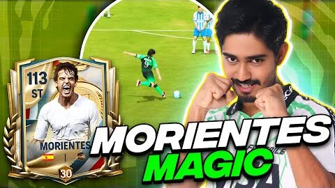 Morientes 108 OVR Review in FC Mobile | Underrated Gem!!