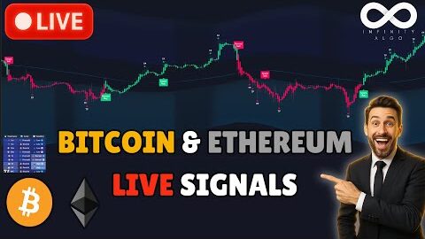 🔴 LIVE Bitcoin (BTC) & Ethereum (ETH) Signals | 5-min (24/7)