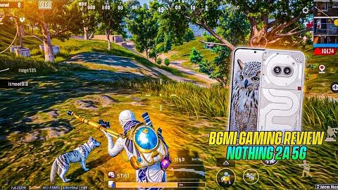 Nothing Phone 2A 5G!!🔥• 90 FPS BGMI GAMING REVIEW💥• BGMI PERFORMANCE 📈• Best Gaming Phone Under 25k?