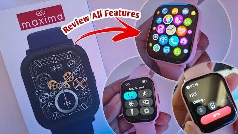 maxima max pro infinity smartwatch Review|maxima smart watch connect to mobile