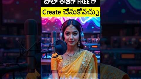🎙️ Text to Speech Ai Tool in Telugu – Create Telugu Voice Overs With Free AI Website | #shorts