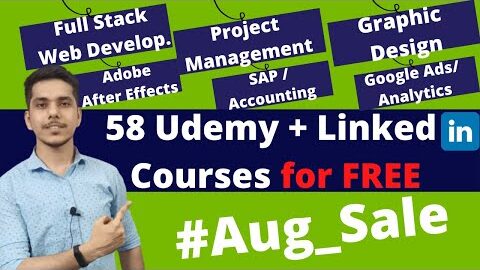 Udemy Free Courses With Free Certificate | Learn Advanced Skills | Special For Students #Udemycoupon