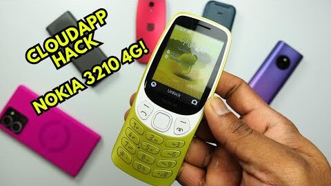 Nokia 3210 4G HACK!  CloudApp Installation.