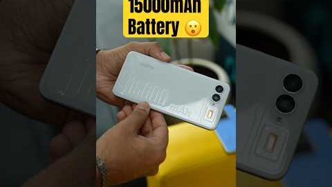 This Realme Phone has a 15,000mAh Battery🤯