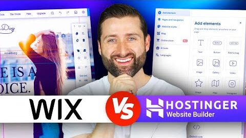 Hostinger Website Builder vs Wix | TOP Website Builders compared!