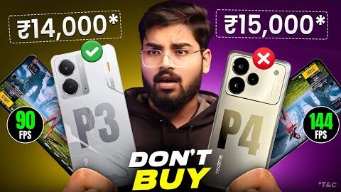 realme P4 5G vs realme P3 5G Comparison 🔥 Camera Test & BGMI Test ✅ Best Phone Under 15000