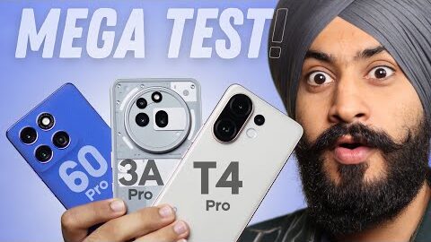 Best Camera Phone Under ₹30,000 | vivo T4 Pro vs Moto Edge 60 Pro vs Nothing Phone 3a Pro |