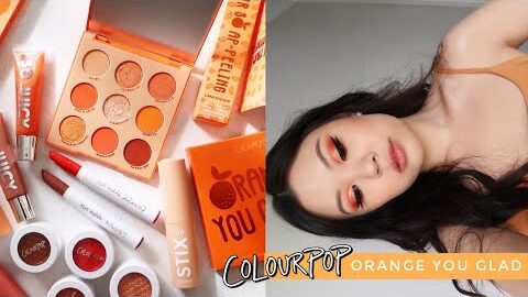 COLOURPOP ORANGE YOU GLAD ⋆ 3 Looks, Review + Comparisons!
