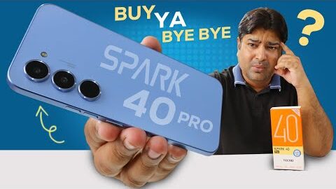 Tecno Spark 40 Pro Review – Style vs Hardware – Clear your doubts