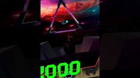 Synth Riders on the Apple Vision Pro