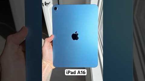 Apple’s Cheapest iPad (A16)