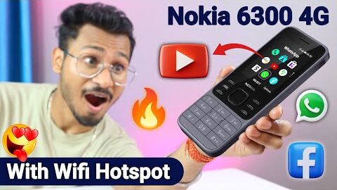 Nokia 6300 4G All Features Phone Killer🔥 | Unboxing and review | Nokia Keypad Phone