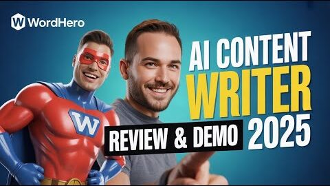 WordHero Review & Demo 2025  Best AI Content Writer Tool for Blogs, Ads & More