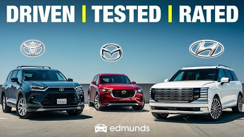 Hyundai Palisade vs. Toyota Grand Highlander vs. Mazda CX-90 | 3-Row SUV Comparison Test